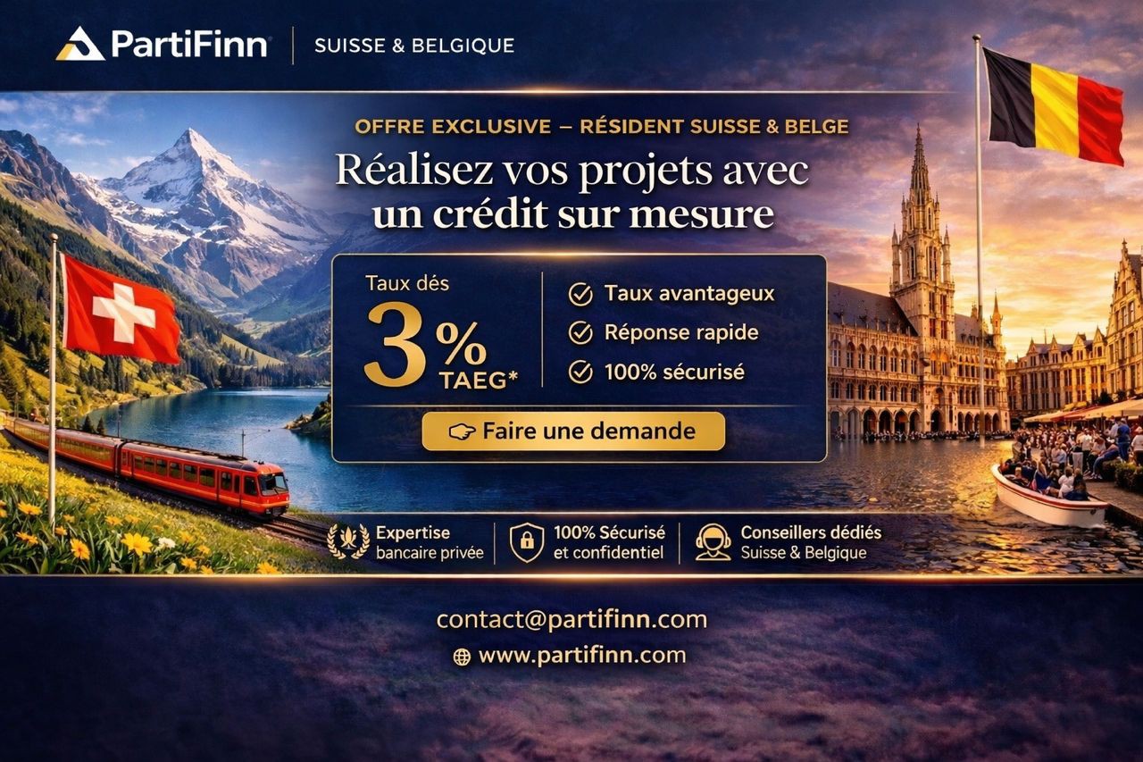 crédit rapide en Suisse en ligne sécurisé